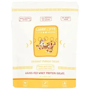 Coconut Mango Cream Whey Protein Isolate, 12.35 OZ