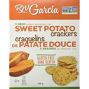 3 Seed Sweet Potato Cracker, 180 GR
