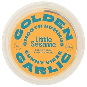 Organic Golden Garlic Hummus, 8 OZ