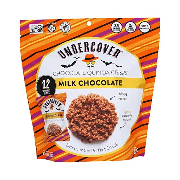Halloween Milk Chocolate Quinoa Crisps, 3 OZ 1