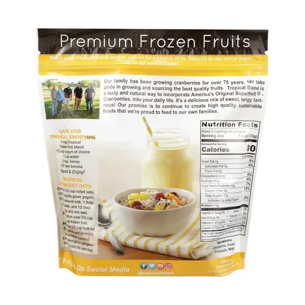 Frozen Tropical Blend Cranberries, Banana, Mango, And Pineapple 2