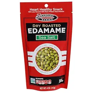 Low Sodium Roasted Dried Edamame, 4 OZ
