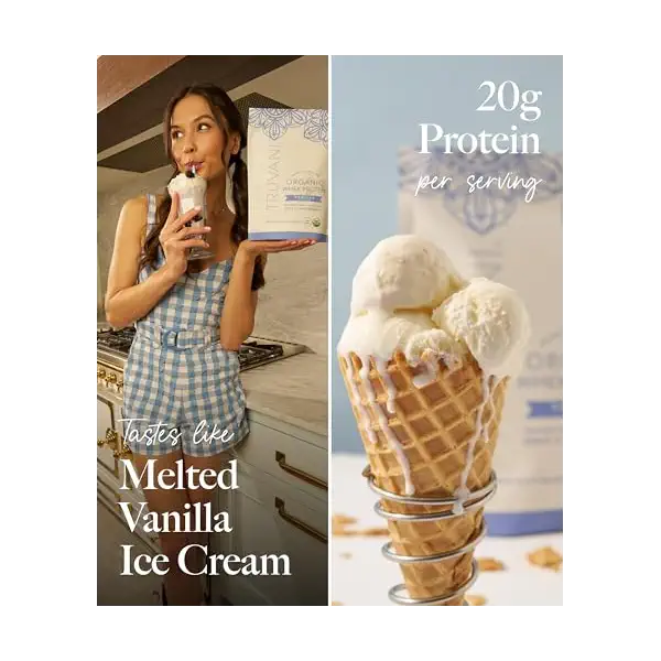 Organic Vanilla Whey Protein, 18.9 OZ 5