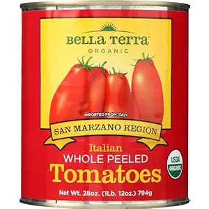 Organic San Marzano Whole Peeled Tomatoes, 28 OZ