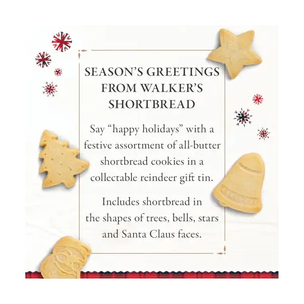 Reindeer Tin Shortbread Cookie 2