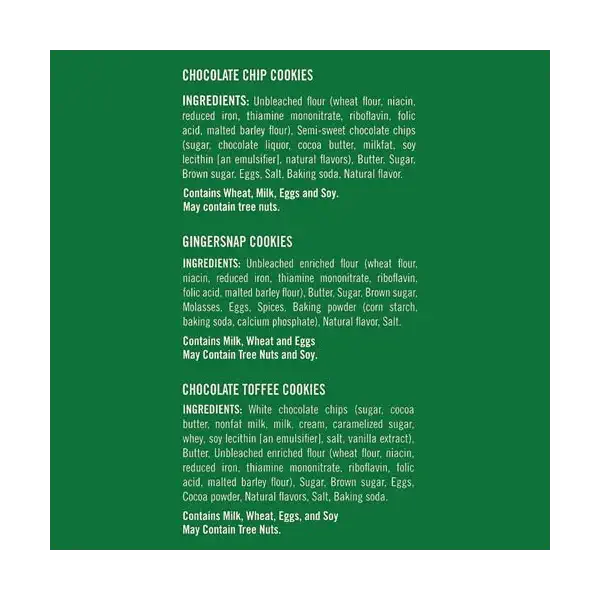 Holiday Cookie Variety Pack Gift Box, 13.5 OZ 8