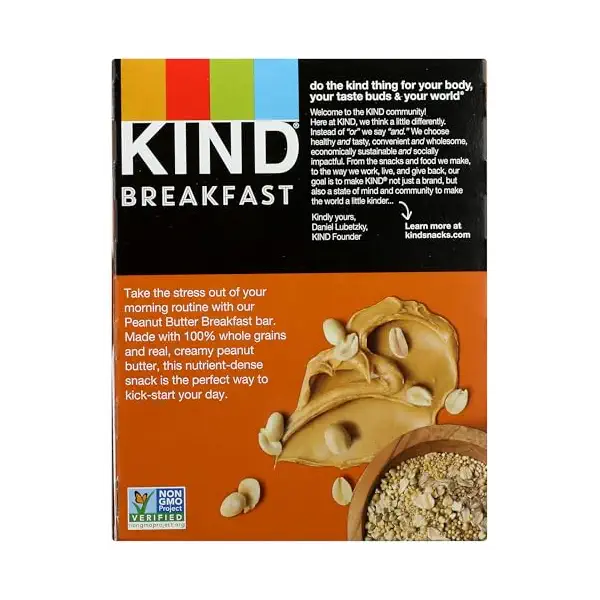 Peanut Butter Breakfast Bar, 7.04 OZ 2