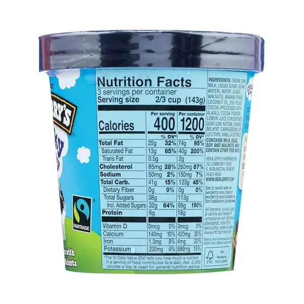 Chunky Monkey Ice Cream, 1 PT 7