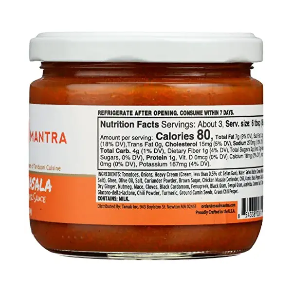 Tikka Masala Simmer Sauce 5