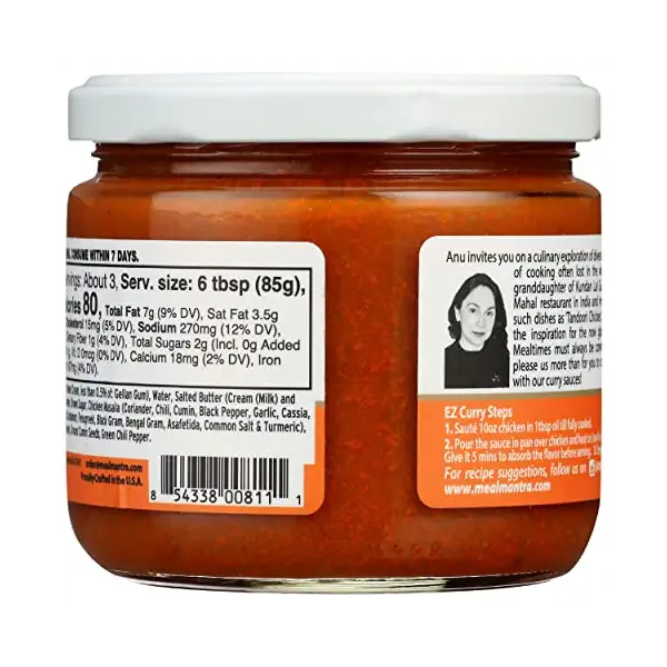 Tikka Masala Simmer Sauce 2