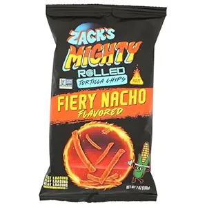 Fiery Nacho Rolled Tortilla Chips, 7 OZ