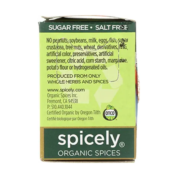 Organic Curry Thai Herb Blend, 0.45 OZ 5