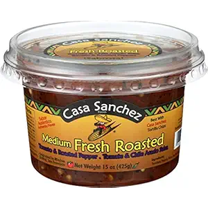 Fresh Roasted Salsa, 15 OZ