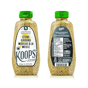 Organic Stone Ground Mustard, 325 ML