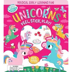 Easy Peely Unicorns - Peel, Stick, Play!, 1 EA