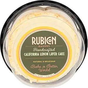 California Lemon Cake 6 Inch, 21 OZ