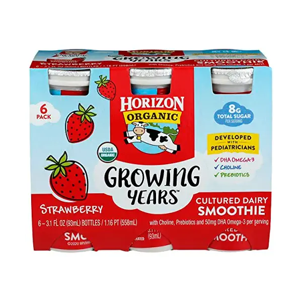 Organic Strawberry Yogurt Drink Multi Pack, 3.1 FZ 1
