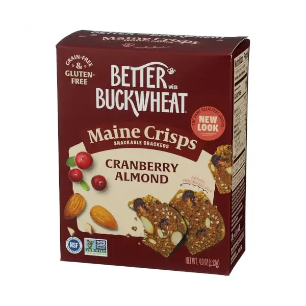 Cranberry Almond Crisps, 4 OZ 2