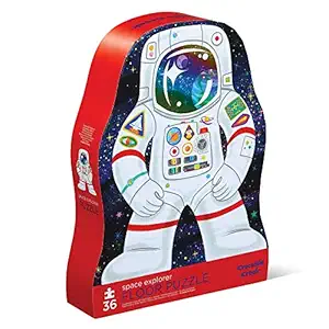 Space Explorer Box Shaped Floor Puzzle, 1 EA