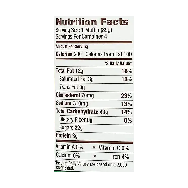 Lemon Streusel Muffins, 12 OZ 3