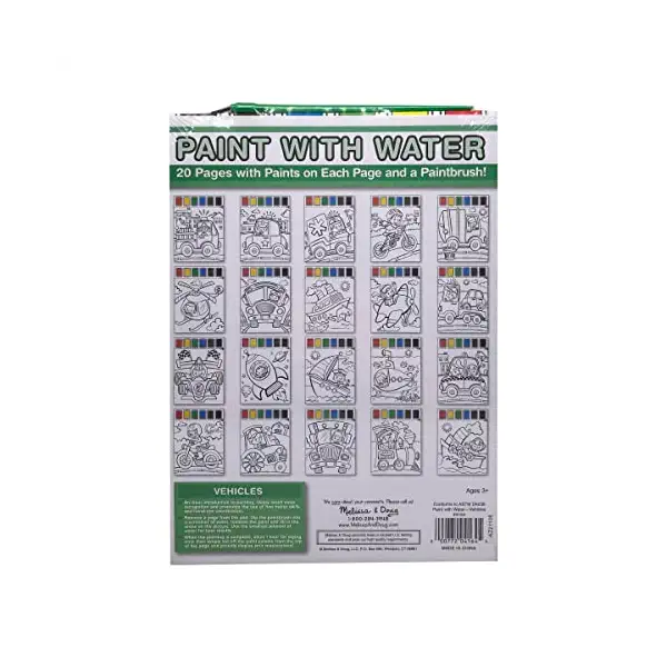 Paint with Water Vehicles, 1 EA 3