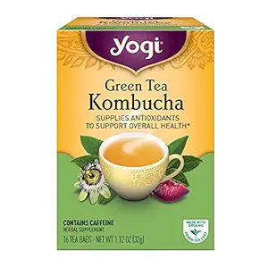 Organic Green Tea Kombucha Bag, 16 CT
