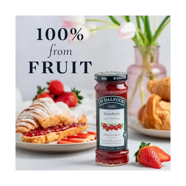Strawberry Fruit Spread Value Size, 17.6 OZ 4