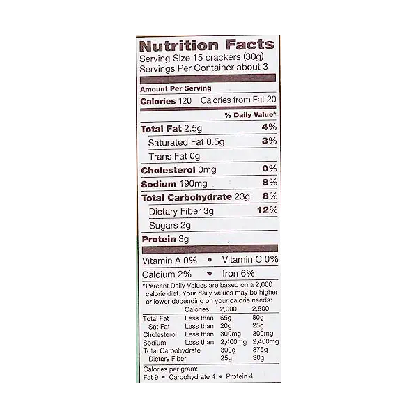 Adzuki Bean Sea Salt Crackers, 3.5 OZ 3