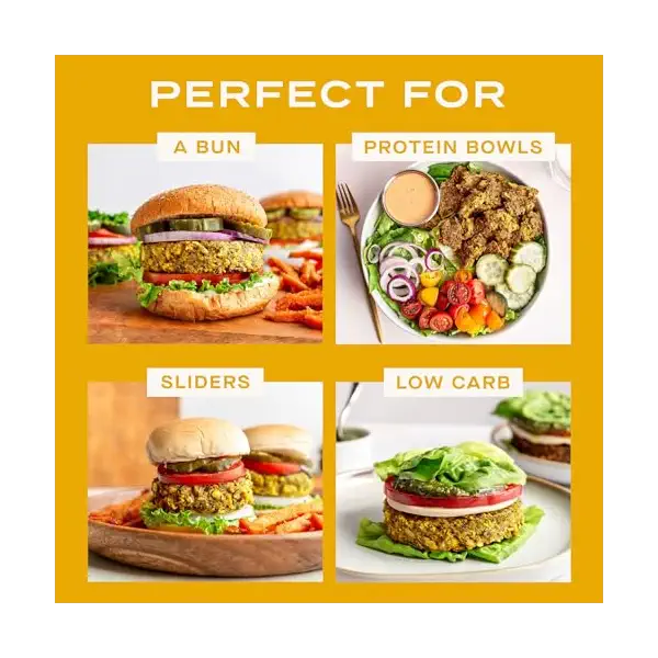 Garlic & Herb Veggie Burger, 8 OZ 2