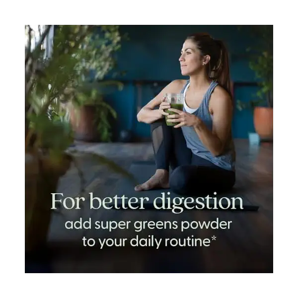 Organic All Flora Digestive Super Greens, 7.4 OZ 2