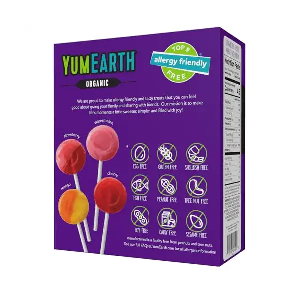 Organic Halloween Lollipops, 13.1 OZ 2