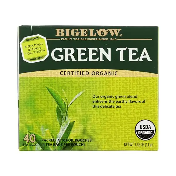 ORGANIC GREEN TEA, TEA BAGS, 40 CT ORGANIC GREEN TEA 1