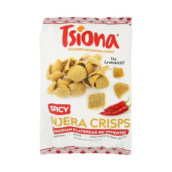 Spicy Injera Crisps 1
