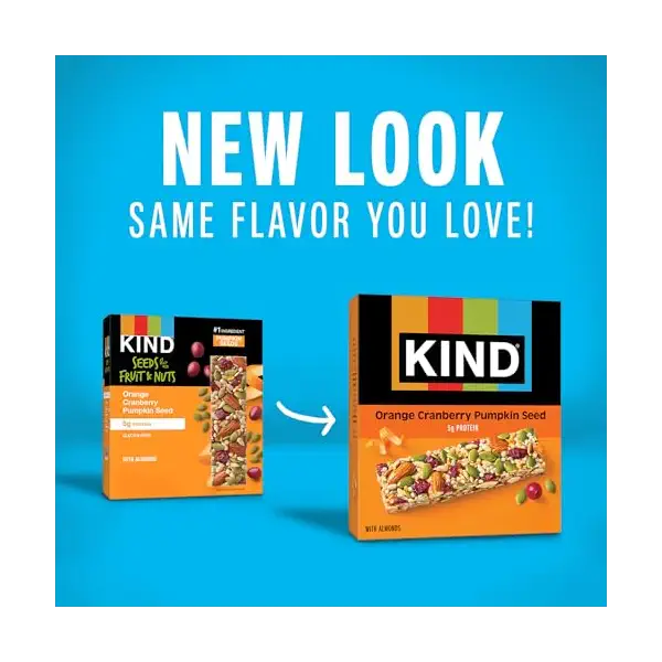 Orange Cranberry Pumpkin Seed Bar 6 Count, 1.4 OZ 6