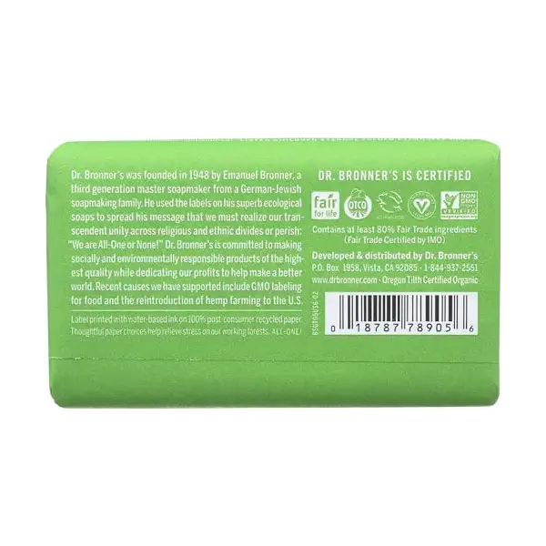 BAR SOAP ALL-ONE HEMP GREEN TEA 2