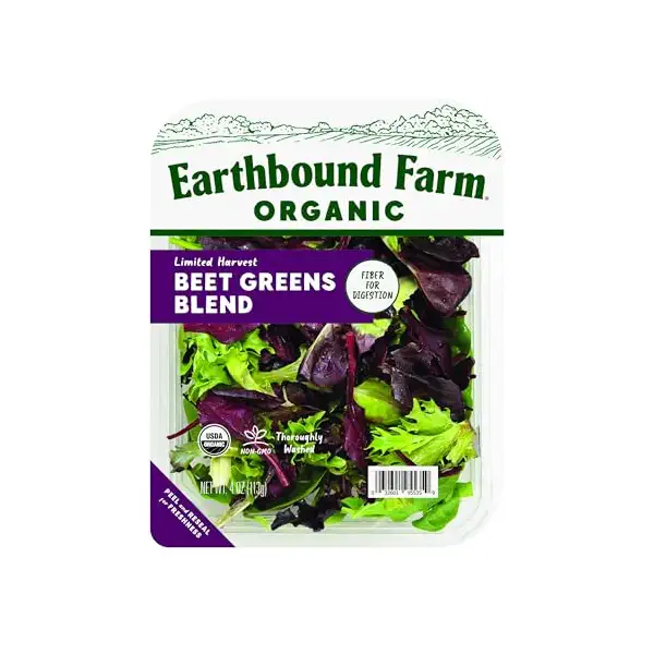 Organic Beet Greens, 4 OZ 1