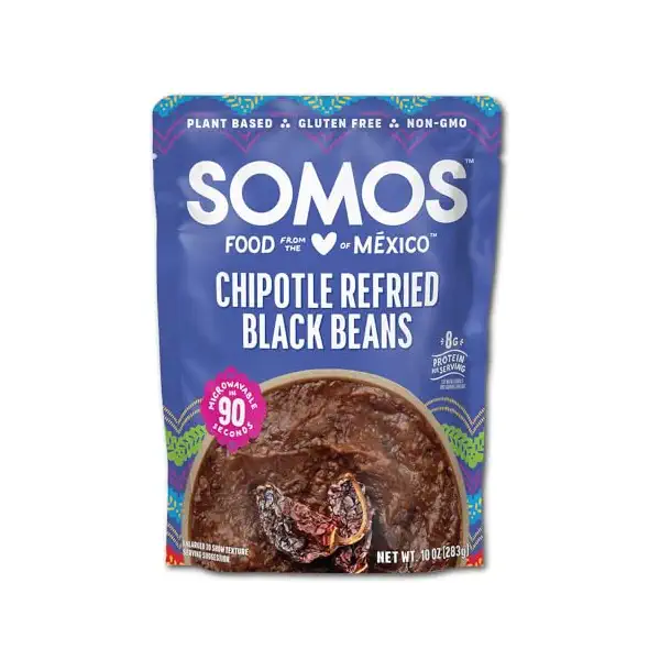 Chipotle Refried Black Beans, 10 OZ 1