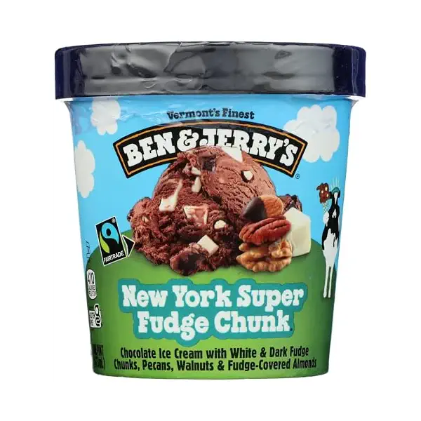 New York Super Fudge Chunk Ice Cream, 1 PT 1