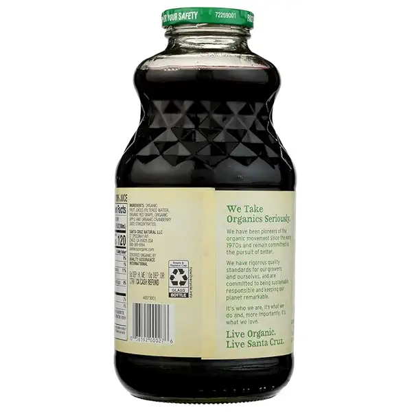 Organic Cranberry Grape Juice 2