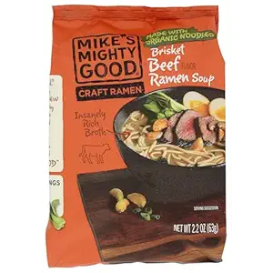 Organic Savory Beef Brisket Ramen Soup, 2.2 OZ