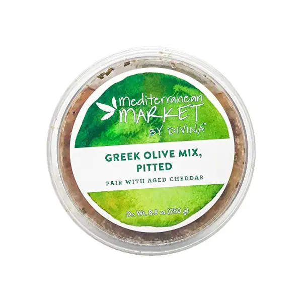 Pitted Greek Olive Mix, 8.8 OZ 1