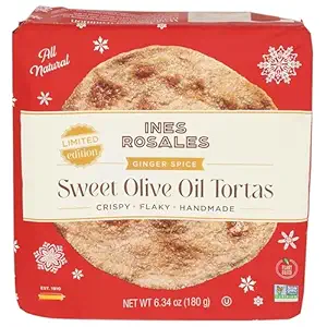 Ginger Spice Olive Oil Torta, 6.34 OZ