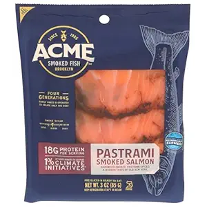 Cold Smoked Pastrami Salmon, 3 OZ