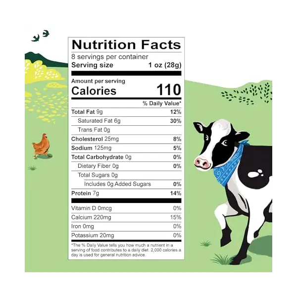 Organic Baby Swiss, 8 OZ 4