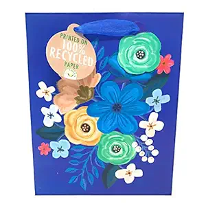 Gypsy Floral Blue Medium Tote, 1 EA