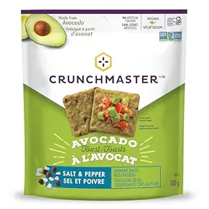 Avocado Toast Salt & Pepper Crackers, 100 GR