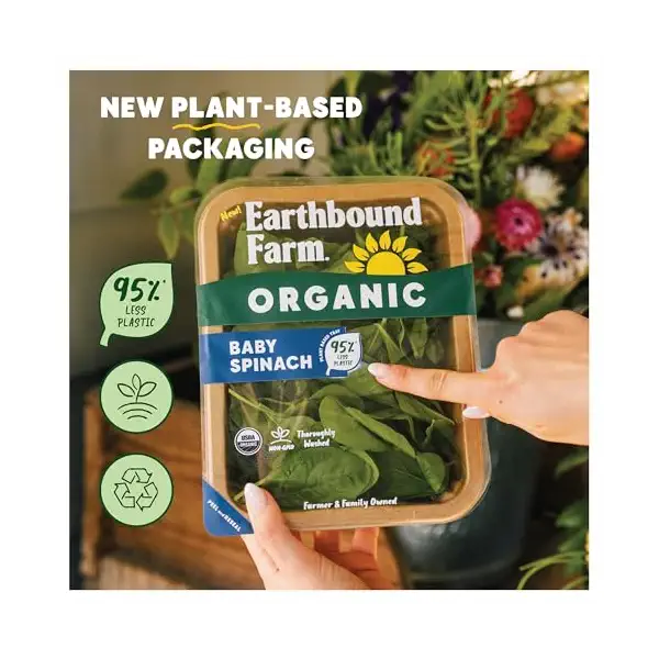 Organic Baby Spinach, 8 OZ 3