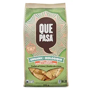 Organic Twist of Lime Tortilla Chips, 300 GR