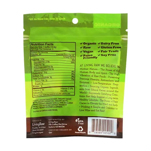 Organic Coconut Karma Truffles, 1.64 OZ 2