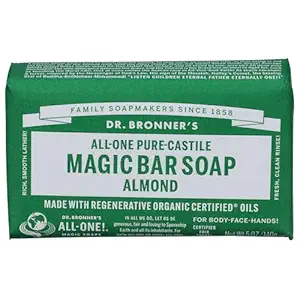 Almond Castile Bar Soap, 5 OZ